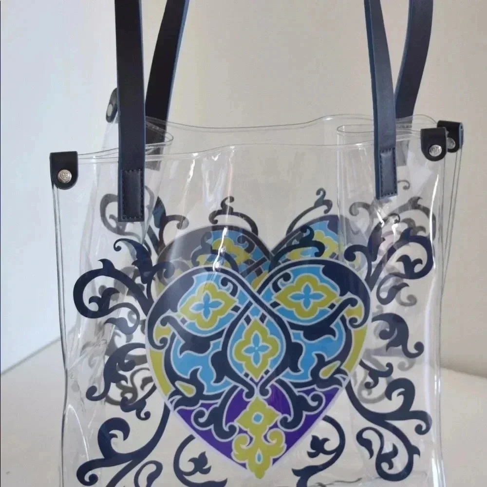 Brighton summer heart tote